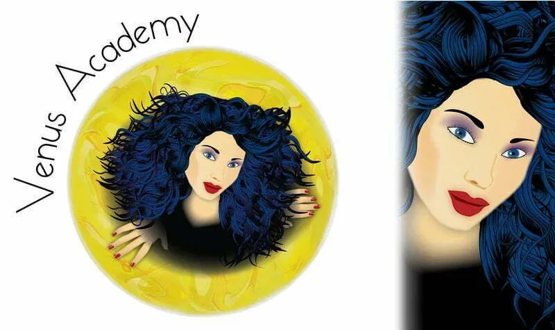 KRB Graphics brand identity design – Venus Academy
